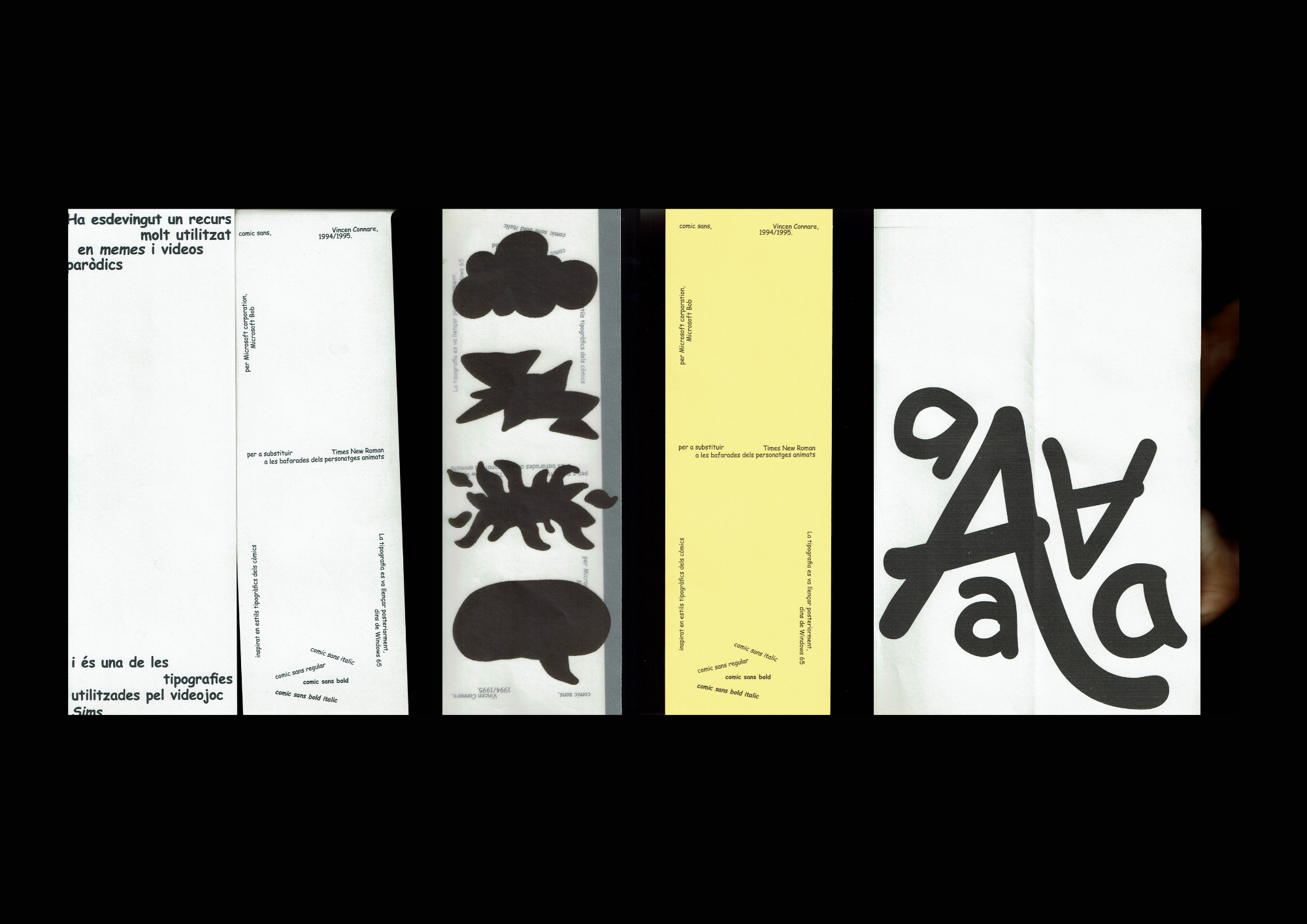 Espècimen Comic Sans